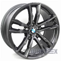 BMW OEM 2284654 F85/F86 611M style 10x20 5x120 ET40 DIA72.6 Gray